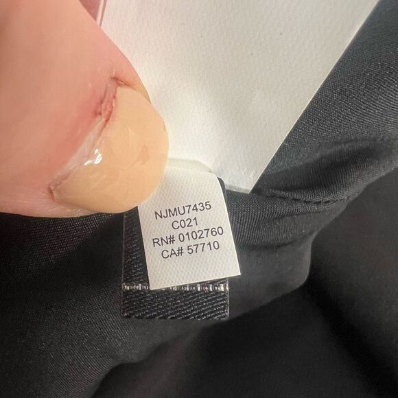 Kate spade black sleeveless rear gold zipper A-line dress size 2 - Picture 11 of 12